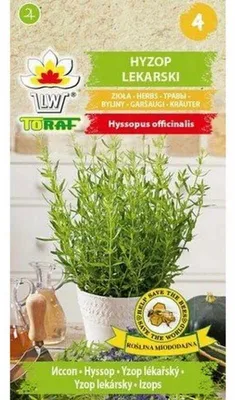 Zdjęcie produktu dla Nasiona ziół Hyzop lekarski zioła - Toraf 291