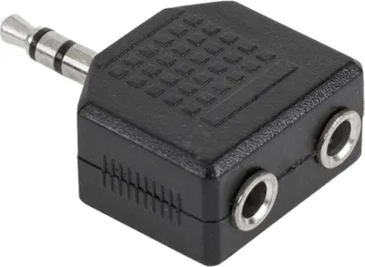 Immagine prodotto di Jack splitter audio stereo da 3,5 mm per cuffie 2x3,5 mm