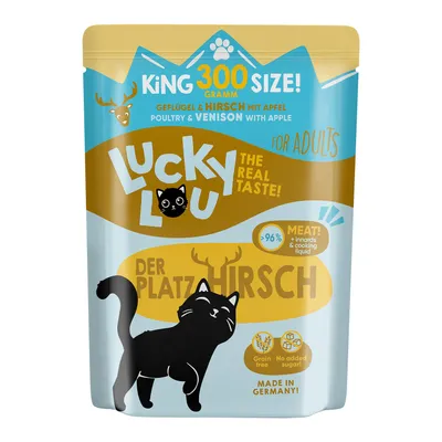 Produktbild von Lucky Lou Lifestage Adult Geflügel & Hirsch 6x 300 g