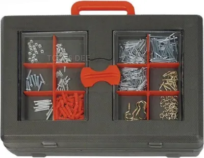 Immagine prodotto di Valigetta portautensili Brüder Mannesmann da 555 pezzi con assortimento di minuteria; M29555