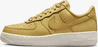 Produktbild von Nike Air Force 1 Premium Beige Brown Creme Saturn Gold Damen Neu AF1 - 36,5