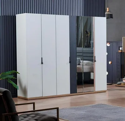 Produktbild von Kleiderschrank Schlafzimmerschrank Einbauschrank Schwebetürenschrank Schrankwand