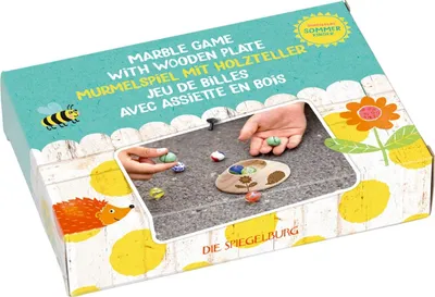 Produktbild von Coppenrath Verlag GmbH & Co.KG Murmelspiel mit Holzteller Spiegelburg Sommerkinder 4