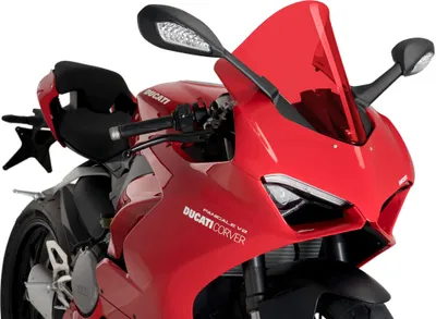 Produktbild von PUIG 9690R R-Racer Scheibe  passend fuer DUCATI PANIGALE V4S Rot