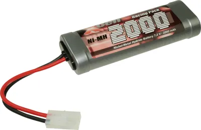 Produktbild von Racing-Pack 7,2 Volt mit Tamiya Stecker NiMH-Akku 2000mAh