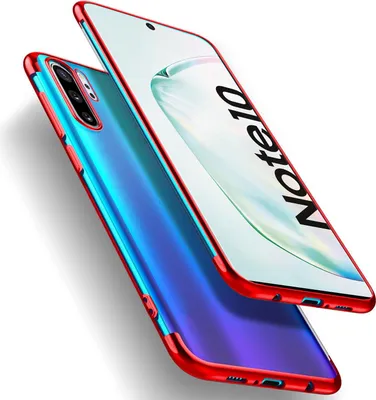 Immagine prodotto di Cover in TPU per Samsung Galaxy Note 10 Cover in silicone Trasparente con marchio a colori custodia del telefono