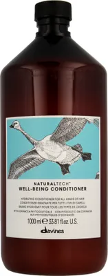 Produktbild von Davines Natural Tech Well-Being Conditioner pflegender Conditioner für Feinheit und Glanz des Haars 1000 ml