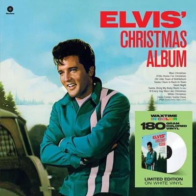 Produktbild von Elvis Presley - Elvis' Christmas Album (Limited Edition) (White Coloured) (180 g) (LP)