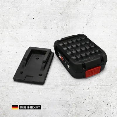 Produktbild von Wandhalterung für Bosch 18V Akkus der Home & Garten-Serie (grün) Heimserie