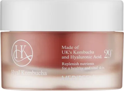 Image de MEDI-PEEL Hyal Kombucha Tea-Tox Cream 50 ml - crème visage hydratante et régénérante