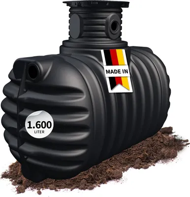 Produktbild von 4rain COMPACT Erdtank 1600 Liter inkl. Schachtverlängerung