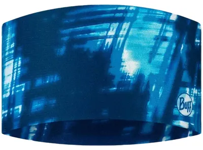 Produktbild von Buff CoolNet UV Wide Headband 1314157071000, Stirnbänder, Uni, Blau, Größe: One size