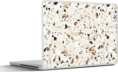 Produktbild von MuchoWow® Laptop Aufkleber Sticker Cover Terrazzo - Muster - Gestaltung 30x21 cm - Sticker für Laptop - Selbstklebend