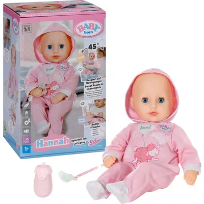 Productafbeelding van BABY born® Hannah, speel met mij, 36 cm