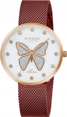 Obrázek produktu pro Dámské hodinky Strand by Obaku Butterfly