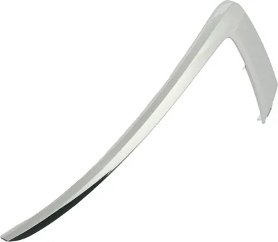 Immagine prodotto di Rivestimento cromato superiore del paraurti anteriore, ricambio elegante per Mitsubishi Eclipse Cross 2018-2021. destra: 6407A316