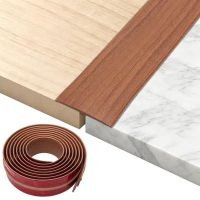 Produktbild von Solidchoice – PVC-Übergangsprofil – Selbstklebendes Übergangselement für Laminat und Fliesen (3 Meter)