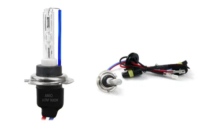 Obrázek produktu pro Xenonová výbojka AMiO H7M 8000K kovová AMiO 01428