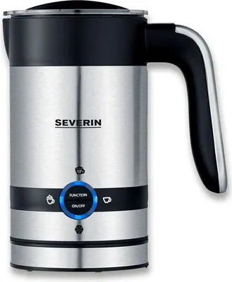 Produktbild von SEVERIN Milchaufschäumer SM 3584  aus Edelstahl, gebürstetschwarzsilber Spuma Milchaufschaeumer Elektrisch Induktion Milchaufschaeumer Milchaufschäumer Elektrisch Milchaufschäumer Milchaufschäumer Induktion