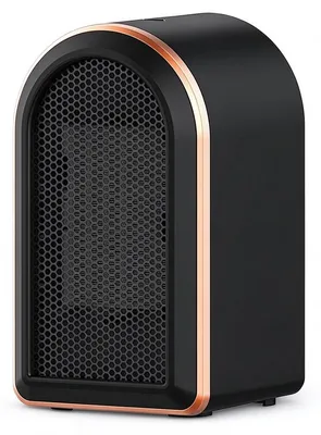 Produktbild von Kompakter Keramik Heizlüfter, 1800 W mit 2 Heizstufen, leiser Betrieb, ECO-Modus und Kippschutz, tragbarer Elektroheizer für Zuhause und Büro