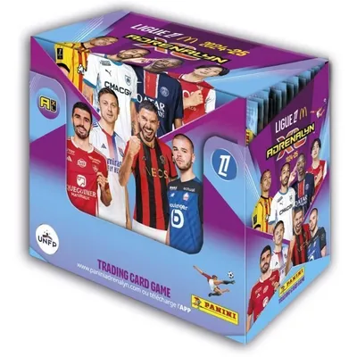Obrázok produktu pre Panini 004843BOX50F, futbal, 300 kusov, 11/09/2024, Papája, Viacfarebný, 50 kusov