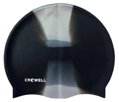 Produktbild von Crowell - Bademütze für Herren/Damen Unisex, Silikon PP12671 (Einheitsgröße) (Schwarz)