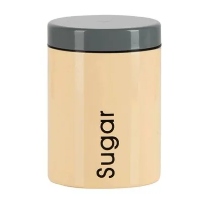 Produktbild von Genius Vorratsdose Sugar Beige Edelstahl 1000 ml