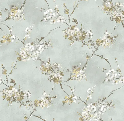 Obrázok produktu pre Sanders & Sanders Tapety kvety sivozelené - 640386 - 53 cm x 10 m