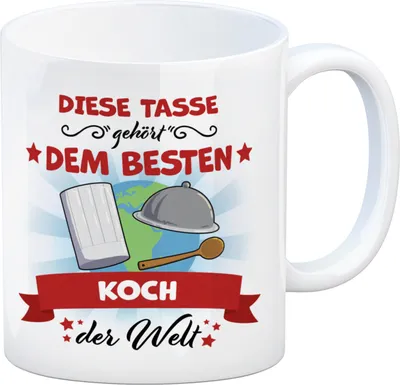 Produktbild von Bester Koch der Welt Kaffeebecher