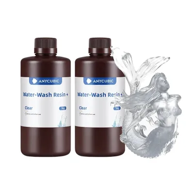 Produktbild von Wasserwaschharz, schnelle Belichtungszeit, benutzerfreundliche Reinigung, Klar  2 KG
