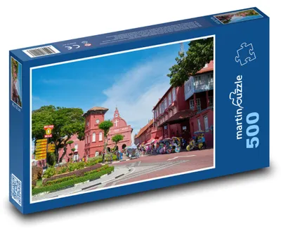 Obrázok produktu pre Puzzle 500 Historické centrum Malakky - martinpuzzle