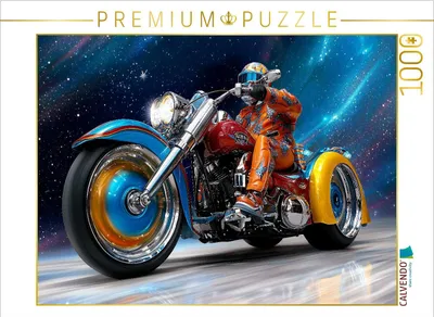 Produktbild von CALVENDO Puzzle Dieses Bike fährt nicht – es teleportiert | 1000 Teile Lege-Größe 64x48cm Foto-Puzzle für glückliche Stunden