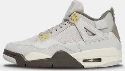Produktbild von Nike Air Jordan 4 Craft Grey Photon Dust SE Cool Grey Kaws Damen Kinder Neu - 36