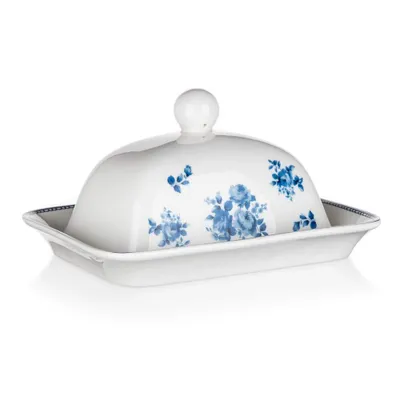 Zdjęcie produktu dla BANQUET Maselniczka BLUE FLOWER 17,5 cm