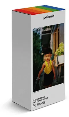 Obrázok produktu pre Polaroid 6551, 10x15 cm, 4x6", 80 listy, Polaroid Hi·Print 4x6, 108 mm, 200 mm
