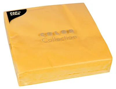 Immagine prodotto di Tovagliolo Papstar giallo 40x40 cm 50 pezzi 1 confezione