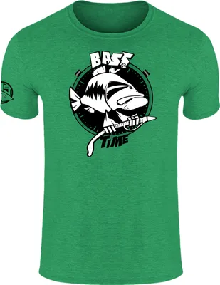 Produktbild von HOTSPOT DESIGN Bass Time , L, grün, T-shirt , 010002703