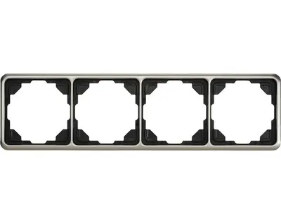 Obrázok produktu pre JUNG CD584PT, Čierna, Strieborná, Hliník, 81 mm, 294 mm, 1 kusov