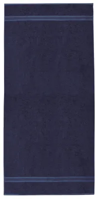 Produktbild von NatureMark 2er Pack DUSCHTÜCHER  70x140cm DUSCHTUCH Dusch-Handtuch Doppelpack Farbe: Navy blau
