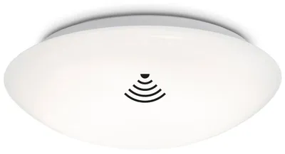 Immagine prodotto di Lampada da soffitto a LED con sensore di movimento IP44 22W bianco metallo Briloner