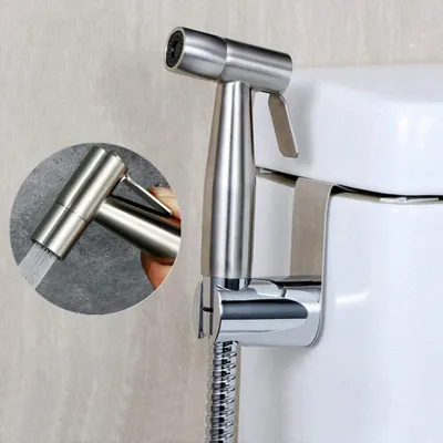 Obrázek produktu pro Sprchový rozprašovač Bidet Ruční sprcha z nerezové oceli Čistič rozprašovací baterie Směšovací hlava pro WC pro ženské prádlo, dětské pleny pro utírání dětí