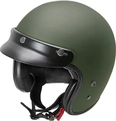 Produktbild von Gari G02x Fiberglass Jethelm Grün M Grün M
