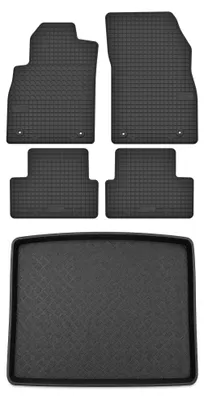 Obrázok produktu pre Gumové autokoberce SolidTread + vaňa kufra pre: Chevrolet Cruze 2011-2016 hatchback 5 ks