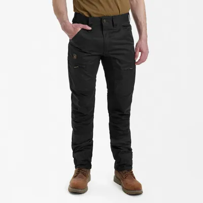 Produktbild von Deerhunter Rogaland Stretchhose mit kontrast, Jagdhose in vielen Farben, Farbe:Black, Größe:24