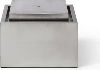 Zdjęcie produktu dla Fontanna zewnętrzna ze stali nierdzewnej - H 34 cm - Kolor srebrny - TILAPIA