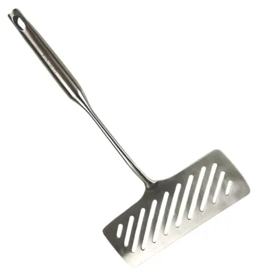 Productafbeelding van Roestvrijstalen Pannenspatel 36 cm - Geschikt Voor Vissen, Steak en Pancakes