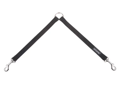 Produktbild von Hunde Koppelleine BASIC, Schwarz S Amiplay