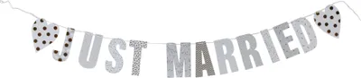 Produktbild von Girlande Hochzeit Just married