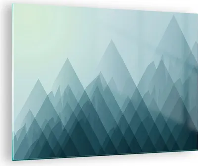 Produktbild von Bilder auf glas - Abstraktion modern - 70x50cm - Glasbilder - Wandbilder - Kunstdruck - zum Aufhängen bereit - Wanddekoration aus Glas - Glas Bilder - Wandbild auf Glas - Einteilig - GAA70x50-4007