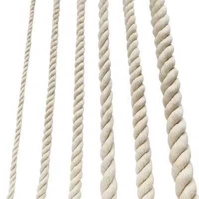 Imagen del producto de Cuerda de algodón para macramé - Kit de 10 metros para macramé de plantas